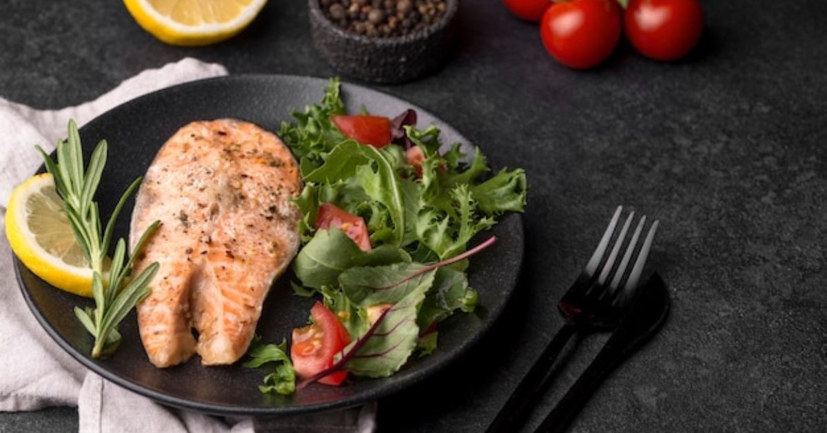 Baked Salmon with Lemon Garlic