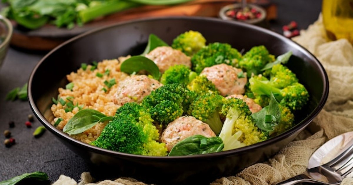 Brócoli and Chicken Skillet