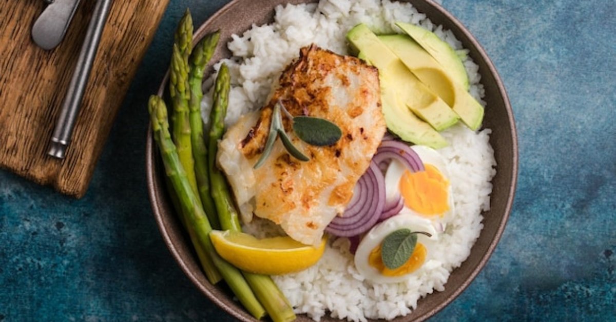Cajun Salmon Rice Bowl