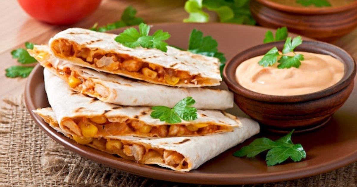 Cheesy Chicken Quesadillas