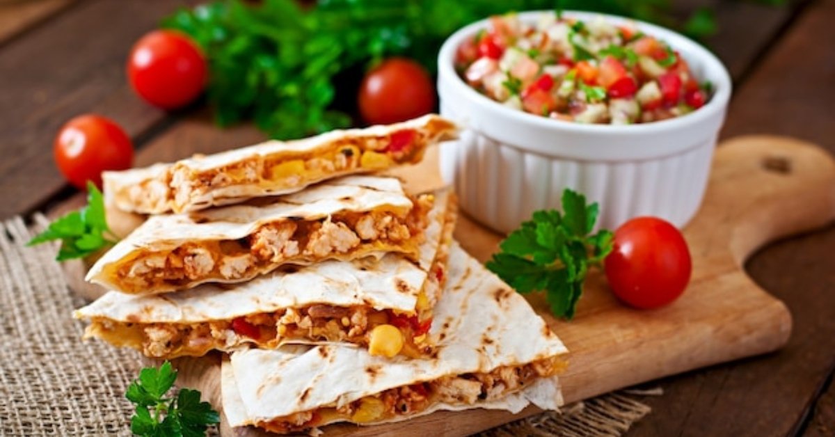 Chicken Quesadilla Bites