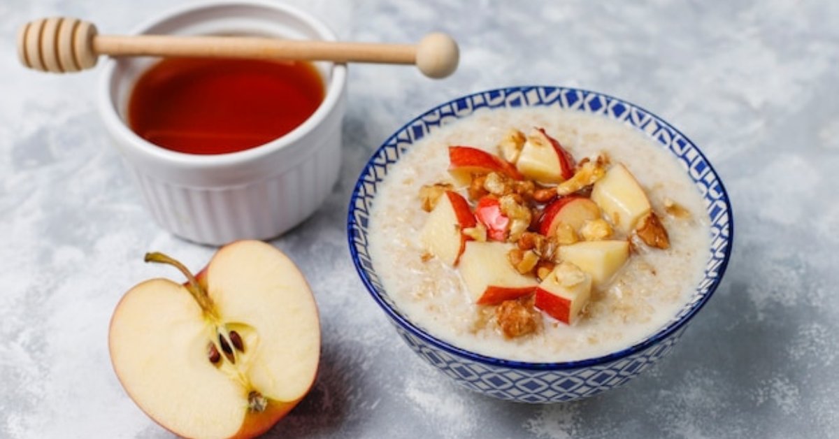 Cottage Cheese Apple Cinnamon Bowl