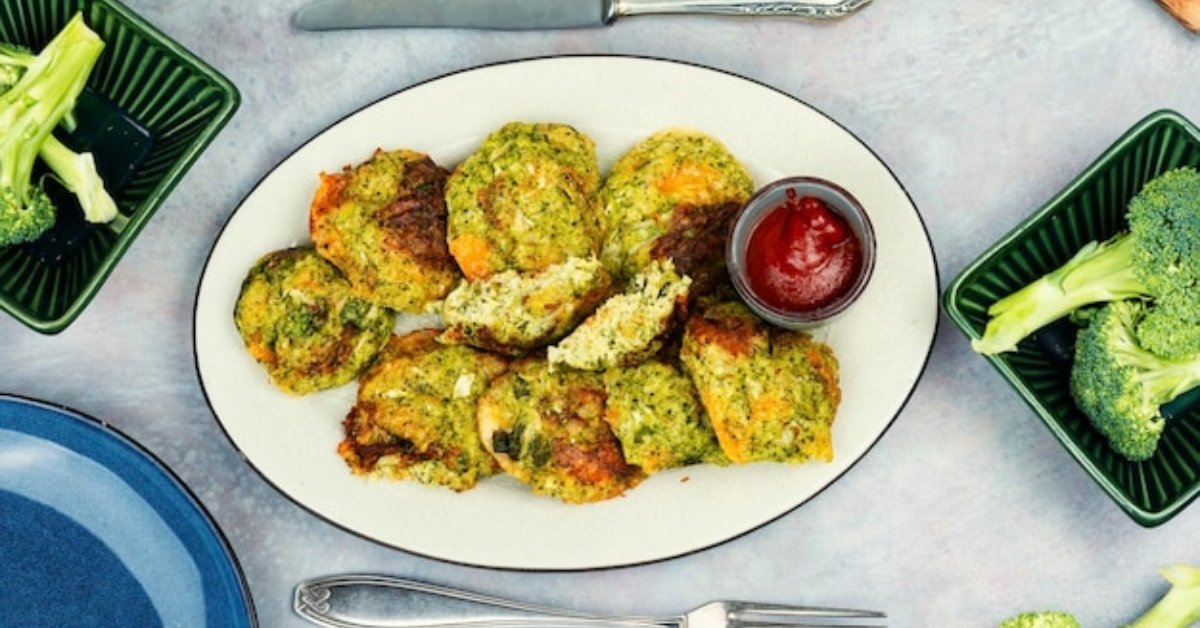 Crispy Brócoli Fritters