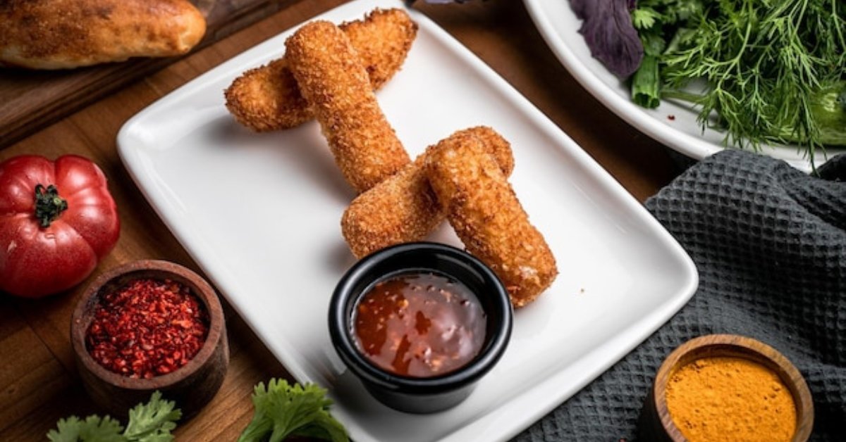 Crispy Chicken Tenders with Honey Mustard