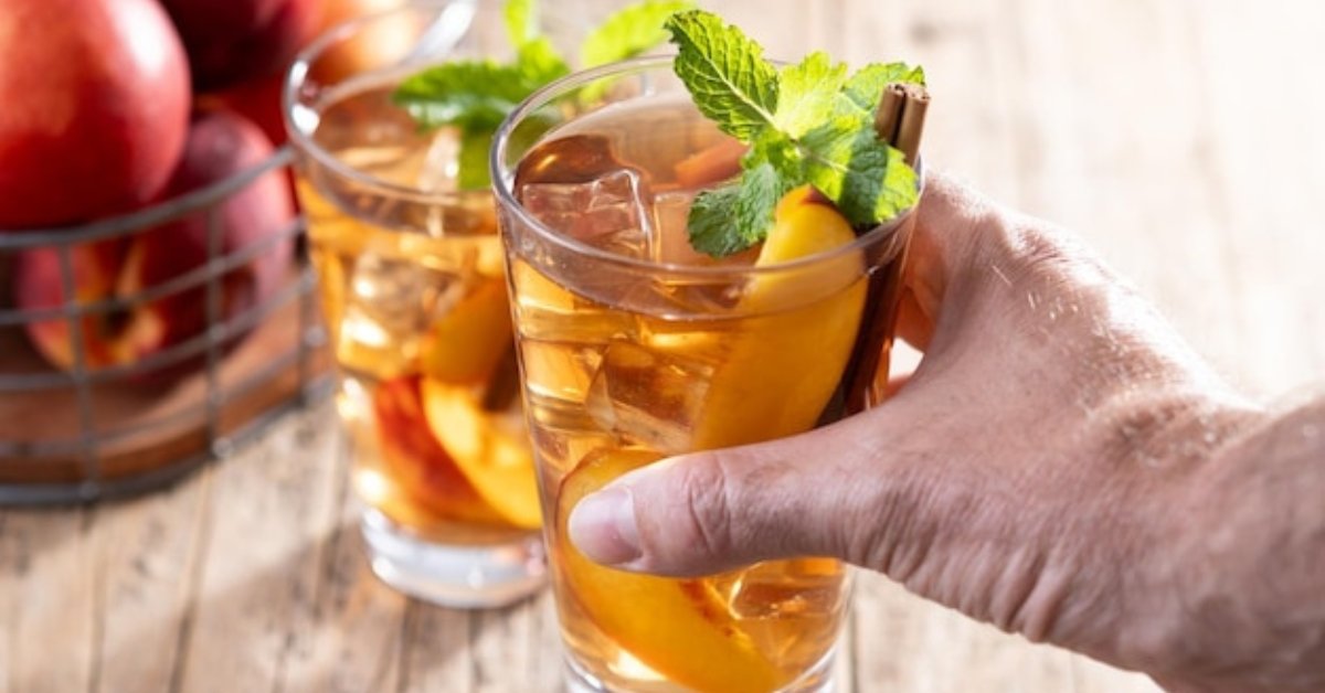Iced Peach Tea