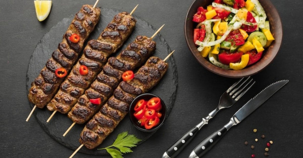 Juicy Beef Kofta Skewers