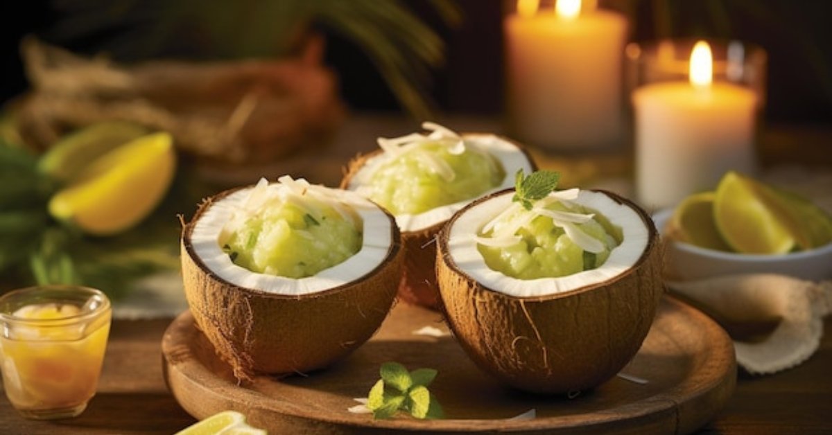 Lime Coconut Tropical Spring Simmer Pot