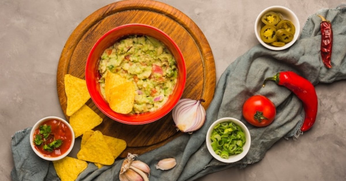 Mexican Style Salsa and Guacamole Jacket Potato