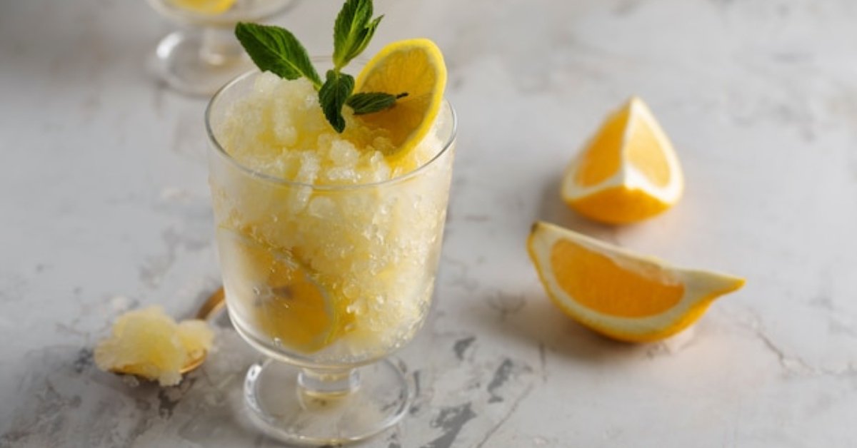 Meyer Lemon Sorbet
