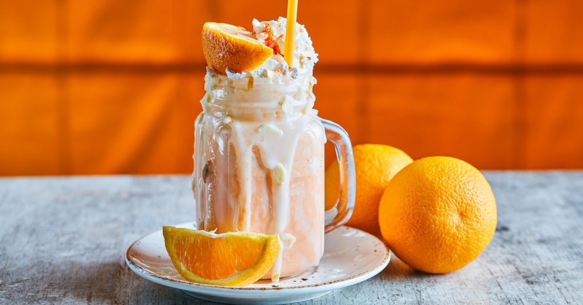 Orange Creamsicle Slushie