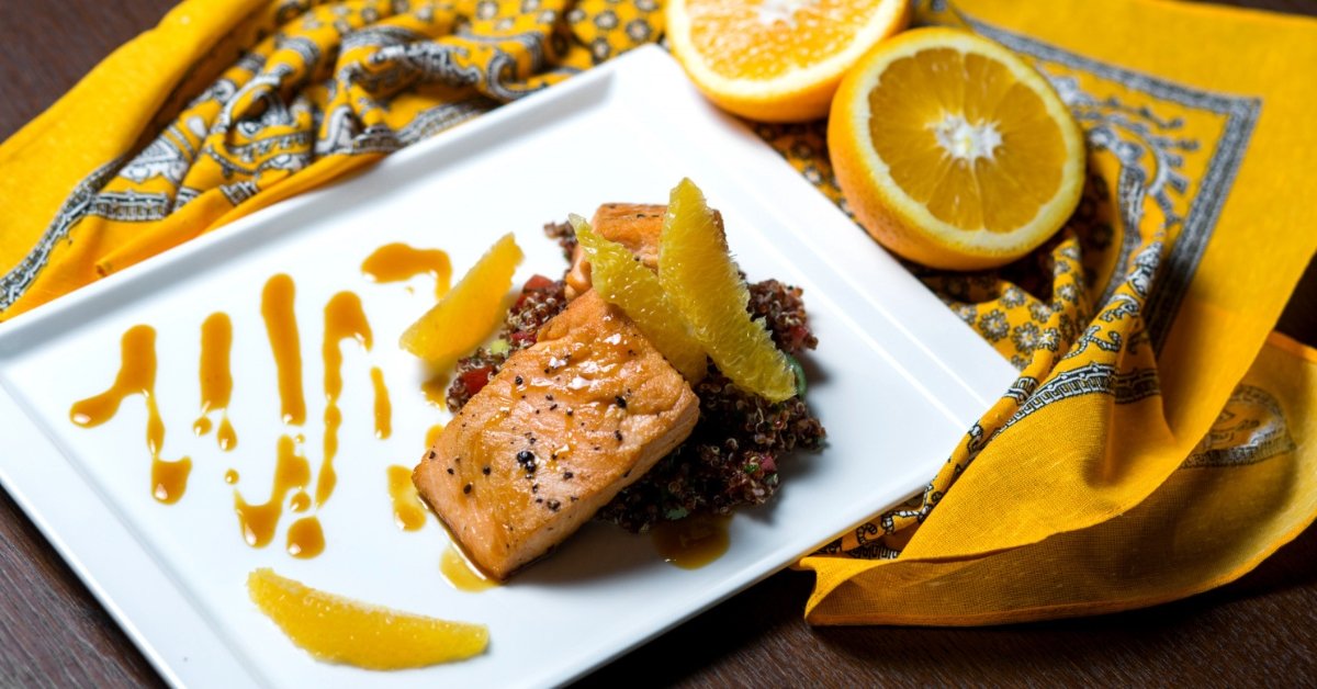 Orange Glazed Salmon