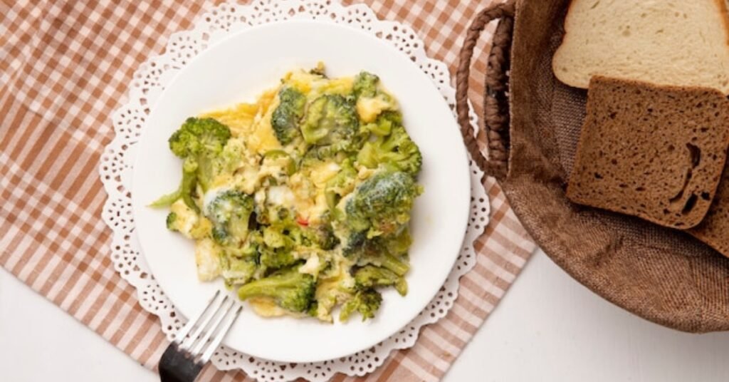 Oven Baked Brócoli with Parmesan