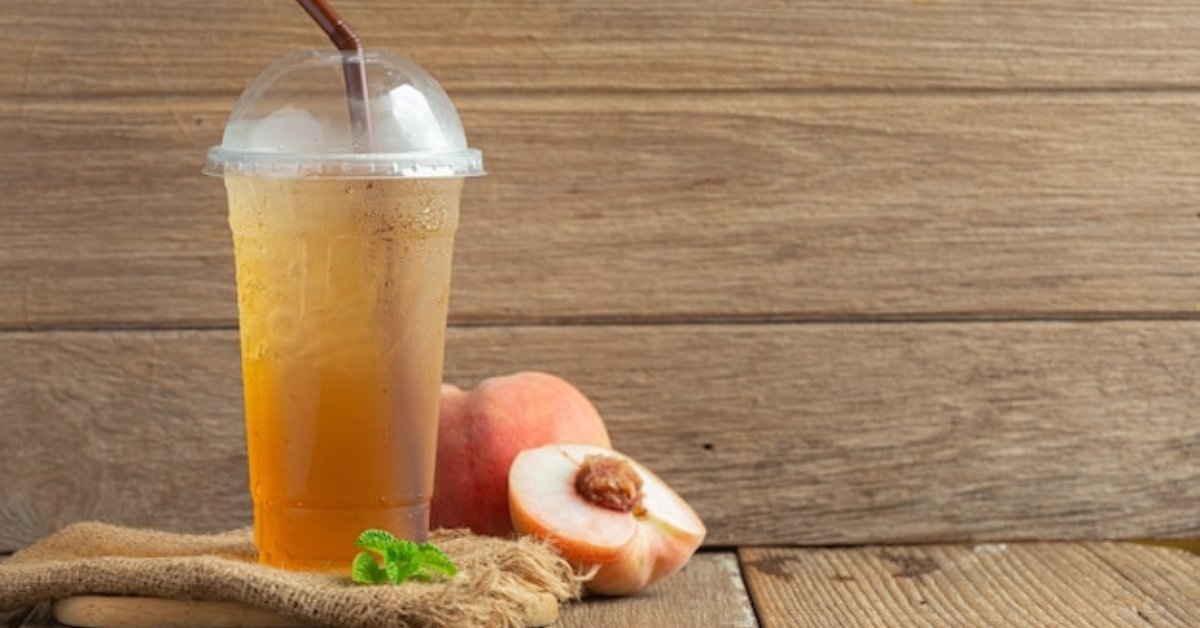 Peach Iced Tea Slushie