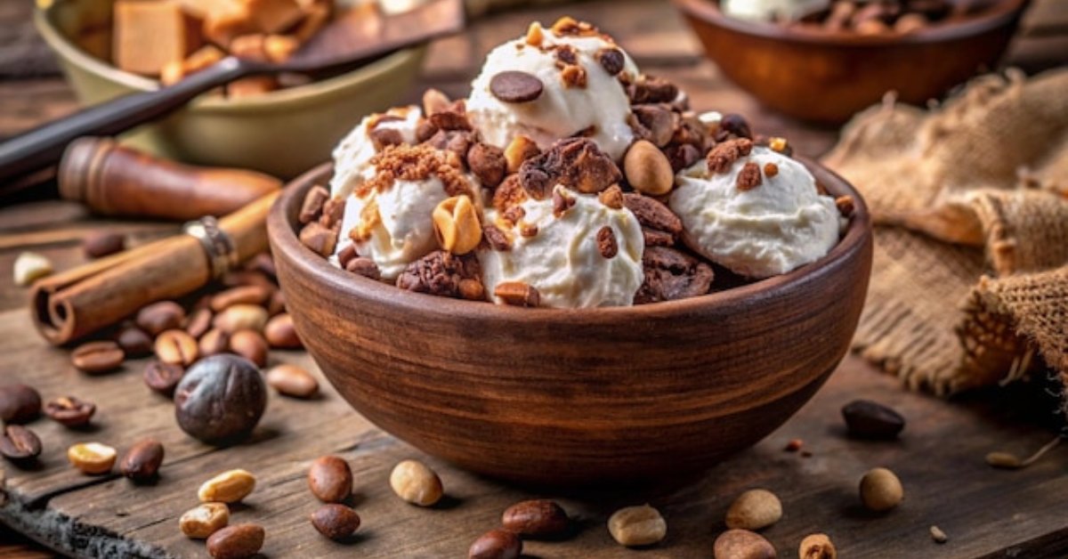 Salted Caramel Swirl Ice Cream