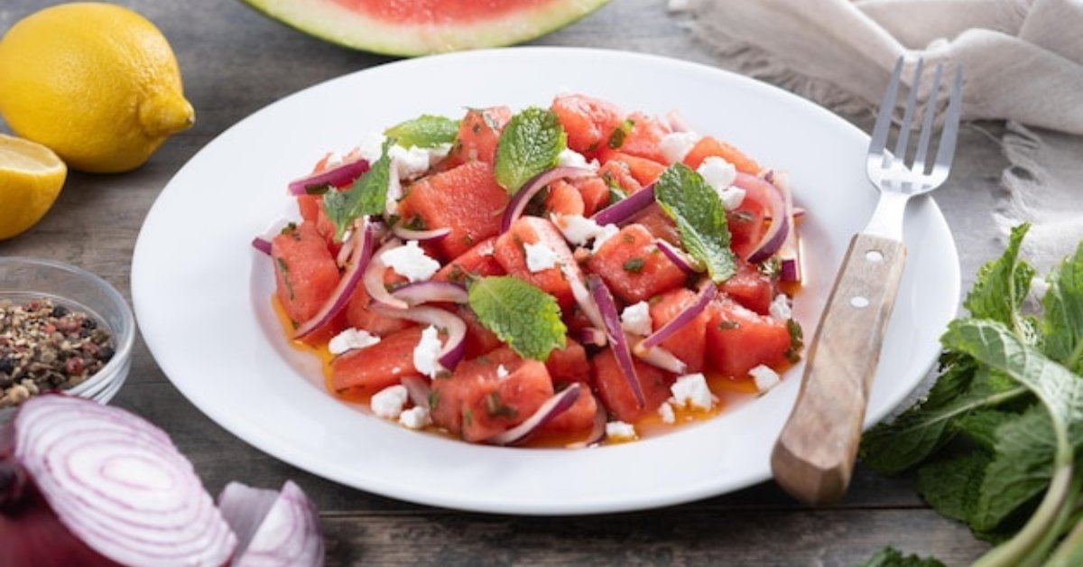 Watermelon Feta Salad