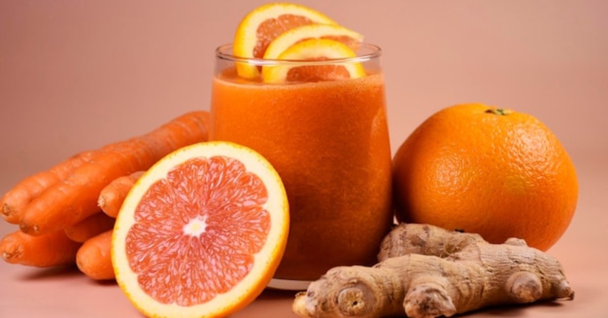 Orange-Carrot Ginger Juice