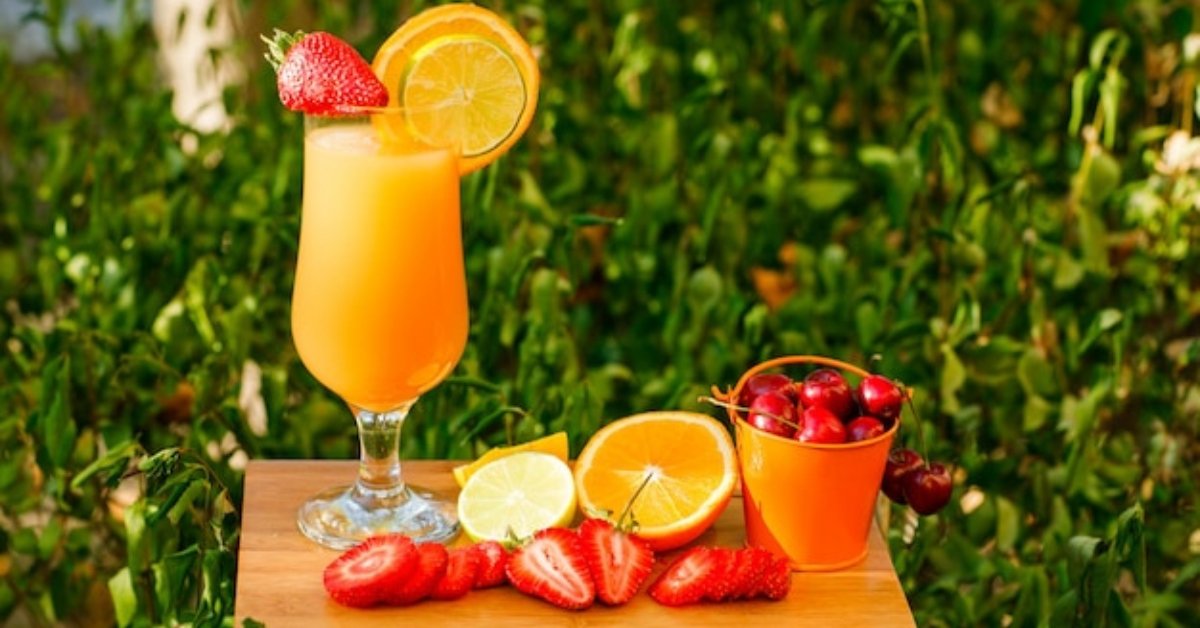 Orange Strawberry Juice