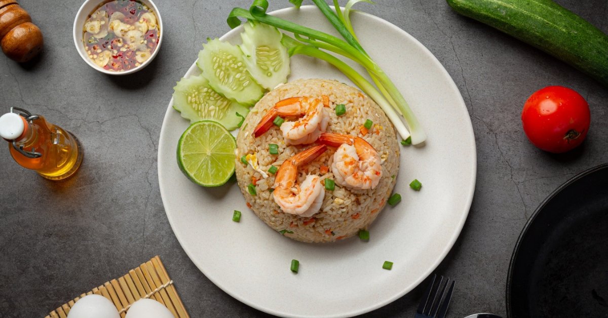 Garlic Butter Shrimp Rice