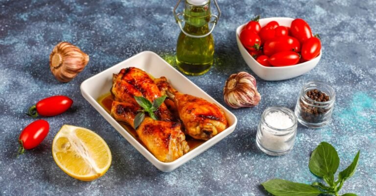 Grilled Lemon Garlic Chicken Recipe
