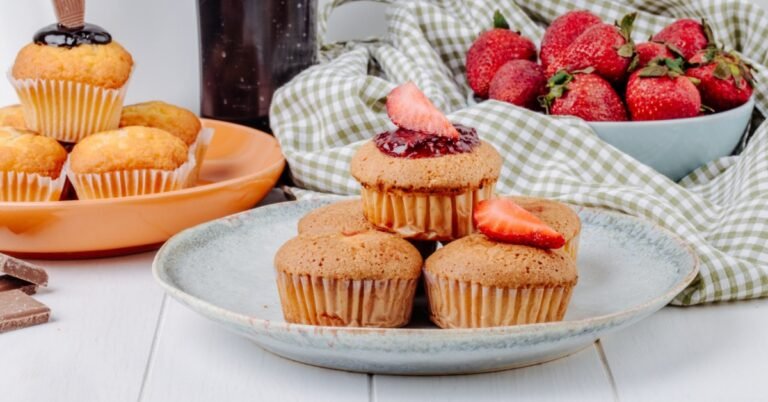 Strawberry Cream Cheese Muffins