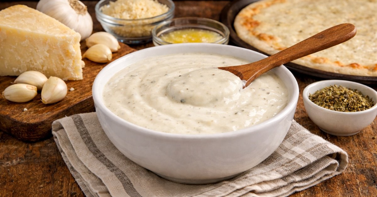 White Garlic Pizza Sauce Recipe