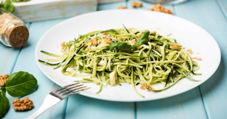 Zucchini Noodle Pasta